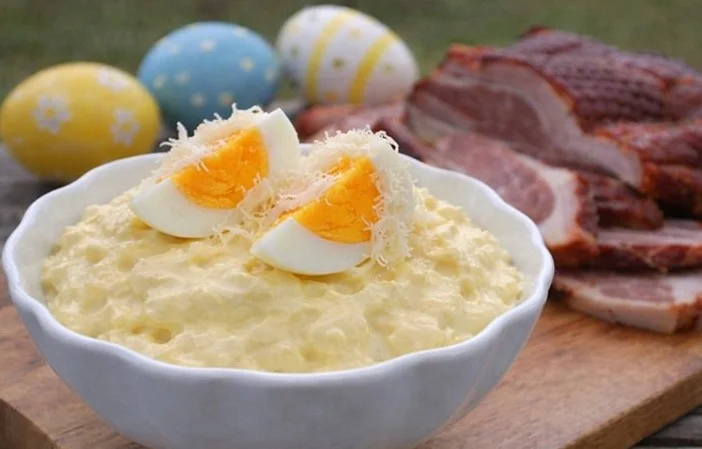 Eierkren mit Meerrettich