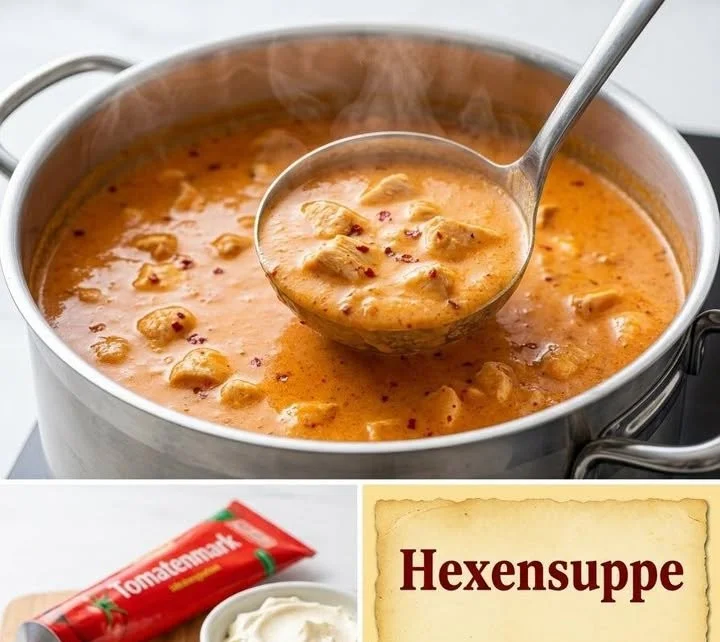 Hexensuppe mit Kartoffeln und Gemüse