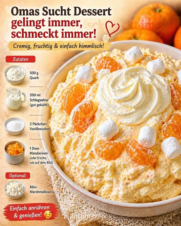 Vanillepudding-Dessert mit Keksen