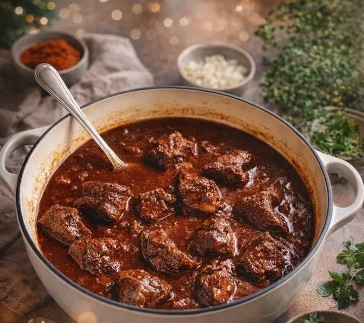 Rindergulasch mit Kartoffeln